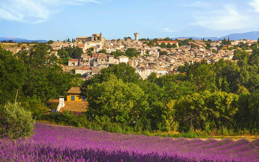 Village de Valensole en Provence