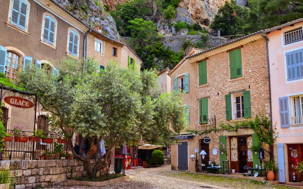 Village de Moustiers Sainte Marie en Provence